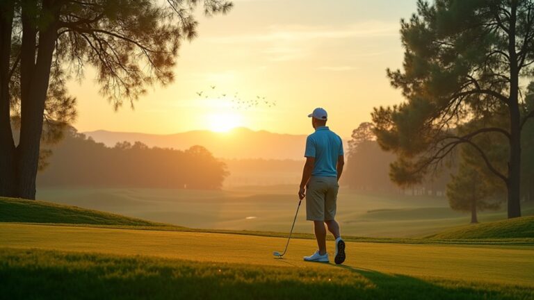 mental wellness through solo golf