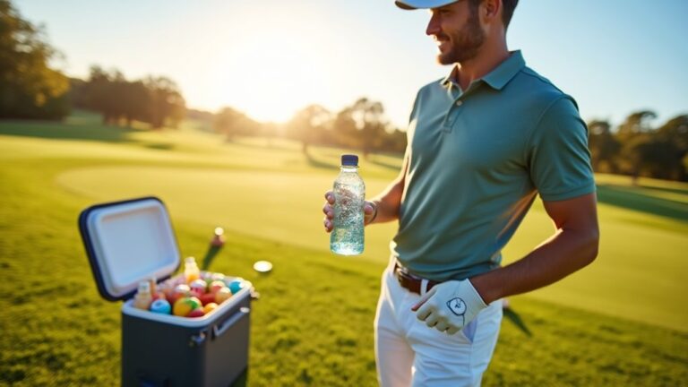 stay hydrated on course