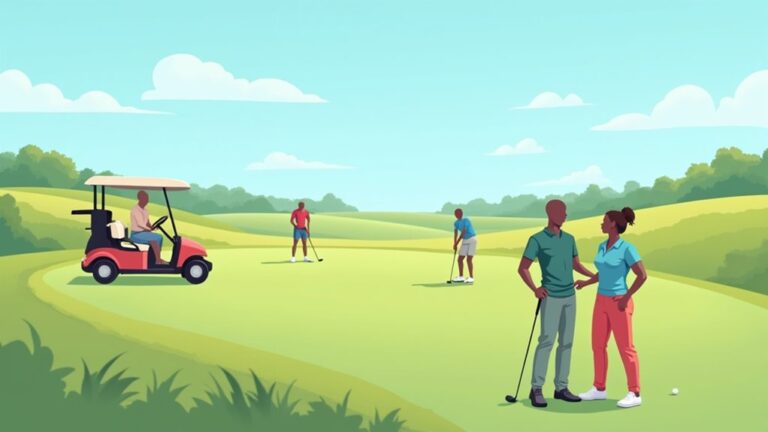 weekend golf league camaraderie